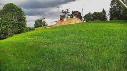 Otočná kamera na sjezdovce