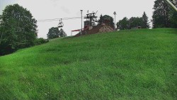 Otočná kamera na sjezdovce