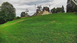 Otočná kamera na sjezdovce
