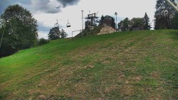 Otočná kamera na sjezdovce