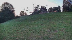 Otočná kamera na sjezdovce