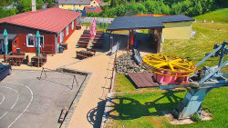 Sjezdovka skiareálu Hlubočky