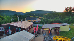 Sjezdovka skiareálu Hlubočky