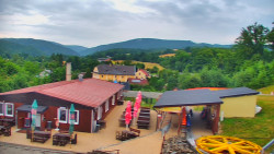 Sjezdovka skiareálu Hlubočky