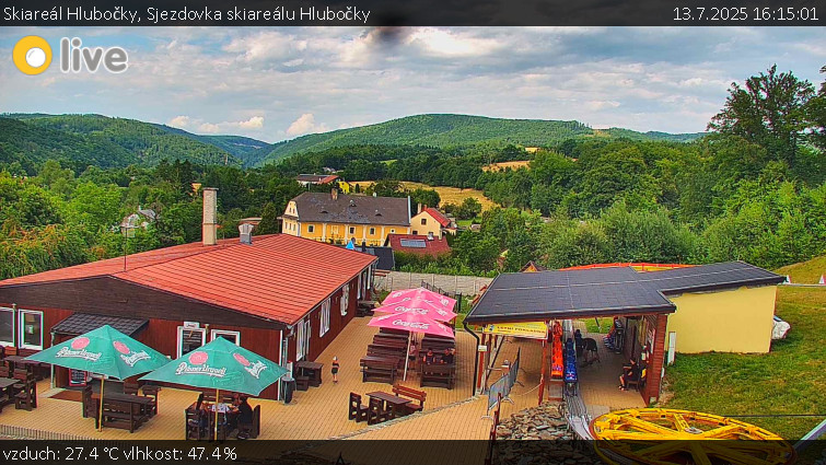 Skiareál Hlubočky - Sjezdovka skiareálu Hlubočky - 13.7.2025 v 16:15 Skiareál Hlubočky - Sjezdovka skiareálu Hlubočky - 13.7.2025 v 16:15