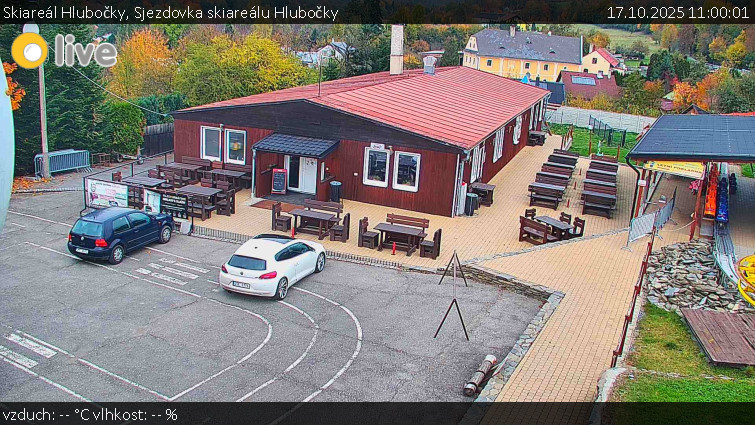 Skiareál Hlubočky - Sjezdovka skiareálu Hlubočky - 17.10.2025 v 11:00 Skiareál Hlubočky - Sjezdovka skiareálu Hlubočky - 17.10.2025 v 11:00