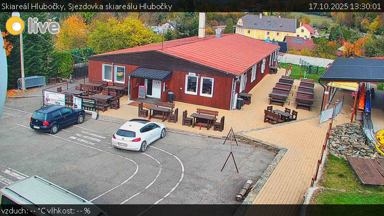 Skiareál Hlubočky - Sjezdovka skiareálu Hlubočky - 17.10.2025 v 13:30 Skiareál Hlubočky - Sjezdovka skiareálu Hlubočky - 17.10.2025 v 13:30