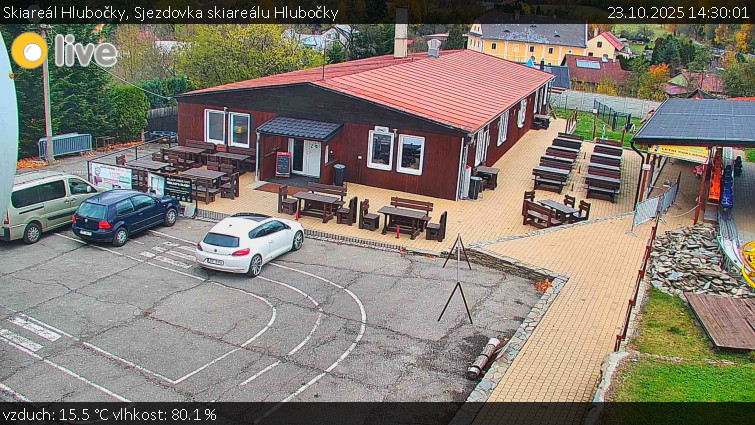 Skiareál Hlubočky - Sjezdovka skiareálu Hlubočky - 23.10.2025 v 14:30 Skiareál Hlubočky - Sjezdovka skiareálu Hlubočky - 23.10.2025 v 14:30