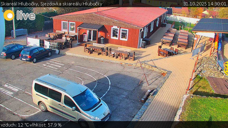 Skiareál Hlubočky - Sjezdovka skiareálu Hlubočky - 31.10.2025 v 14:30 Skiareál Hlubočky - Sjezdovka skiareálu Hlubočky - 31.10.2025 v 14:30