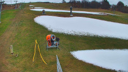 Sjezdovka skiareálu Hlubočky