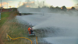 Sjezdovka skiareálu Hlubočky