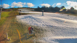 Sjezdovka skiareálu Hlubočky