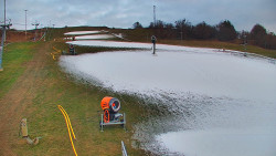 Sjezdovka skiareálu Hlubočky