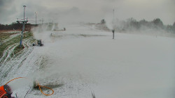 Sjezdovka skiareálu Hlubočky