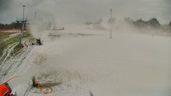 Sjezdovka skiareálu Hlubočky