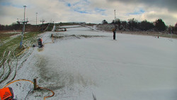 Sjezdovka skiareálu Hlubočky