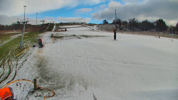 Sjezdovka skiareálu Hlubočky