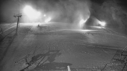 Sjezdovka skiareálu Hlubočky