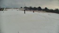 Sjezdovka skiareálu Hlubočky