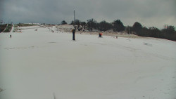 Sjezdovka skiareálu Hlubočky