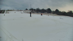 Sjezdovka skiareálu Hlubočky