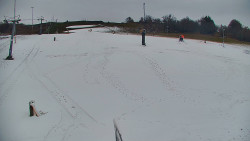 Sjezdovka skiareálu Hlubočky