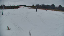 Sjezdovka skiareálu Hlubočky