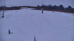 Sjezdovka skiareálu Hlubočky