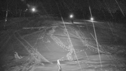 Sjezdovka skiareálu Hlubočky