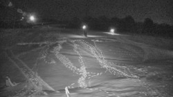 Sjezdovka skiareálu Hlubočky