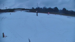 Sjezdovka skiareálu Hlubočky