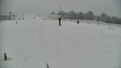 Sjezdovka skiareálu Hlubočky