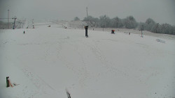 Sjezdovka skiareálu Hlubočky