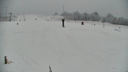 Sjezdovka skiareálu Hlubočky