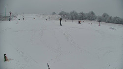 Sjezdovka skiareálu Hlubočky