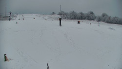 Sjezdovka skiareálu Hlubočky