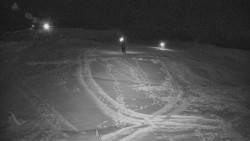 Sjezdovka skiareálu Hlubočky