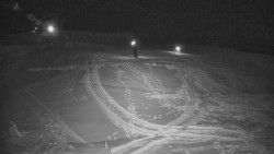 Sjezdovka skiareálu Hlubočky