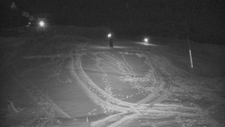 Sjezdovka skiareálu Hlubočky