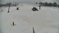 Sjezdovka skiareálu Hlubočky