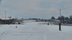 Sjezdovka skiareálu Hlubočky
