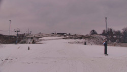 Sjezdovka skiareálu Hlubočky