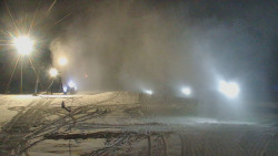 Sjezdovka skiareálu Hlubočky