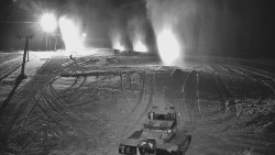 Sjezdovka skiareálu Hlubočky