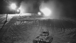 Sjezdovka skiareálu Hlubočky