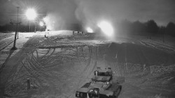 Sjezdovka skiareálu Hlubočky