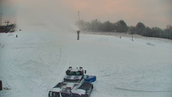 Sjezdovka skiareálu Hlubočky