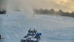 Sjezdovka skiareálu Hlubočky