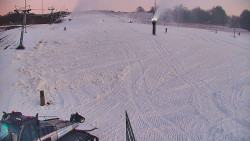 Sjezdovka skiareálu Hlubočky