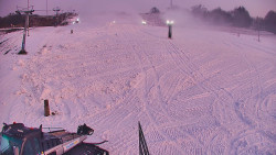 Sjezdovka skiareálu Hlubočky